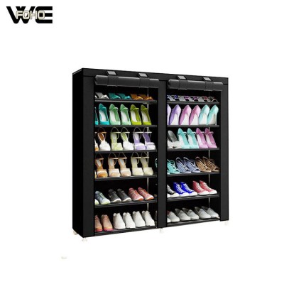 Cheap Non-Woven Adjustable Shoe Rack Organizer Shoe Rack Cabinet