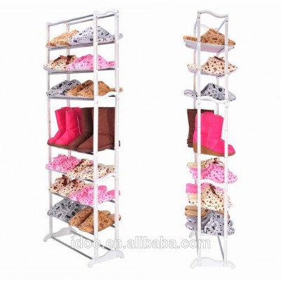 New Cheap Living Room Pull out Conrer Metal Stainless Steel Shoe Rack