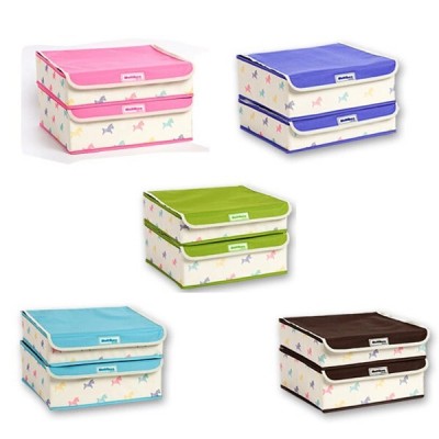 5 Colors Small Size Underwear Storage Organizers With Nylon Xoford(Fh-Fc044)