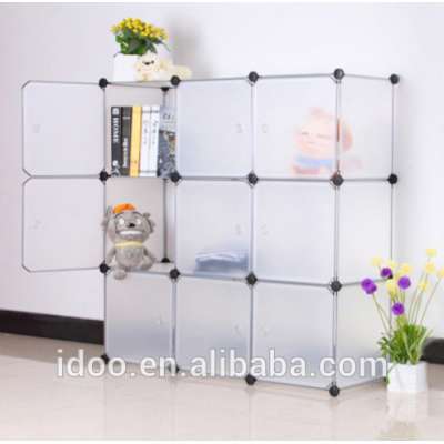 Al0033-9 Modular 9 Cubes White Multifunctional Waterproof Storage Cabinet