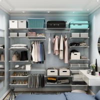 Hot sale metal closet system home storage organization